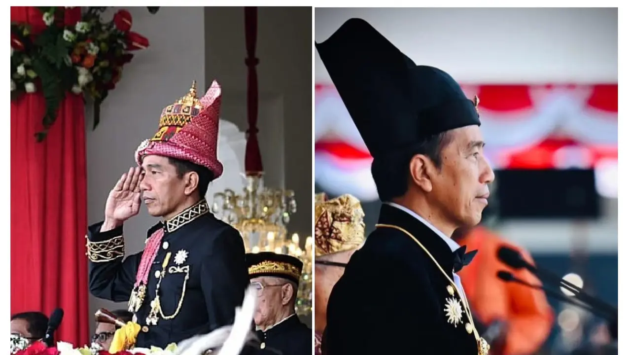 Presiden Jokowi dalam Baju Adat