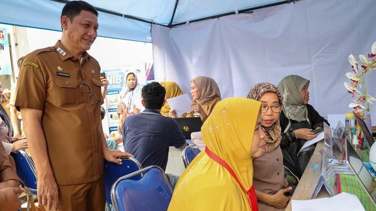Mobil POLI Perizinan DPMPTSP Banten Permudah Pedagang Dapatkan NIB Gratis Cepat