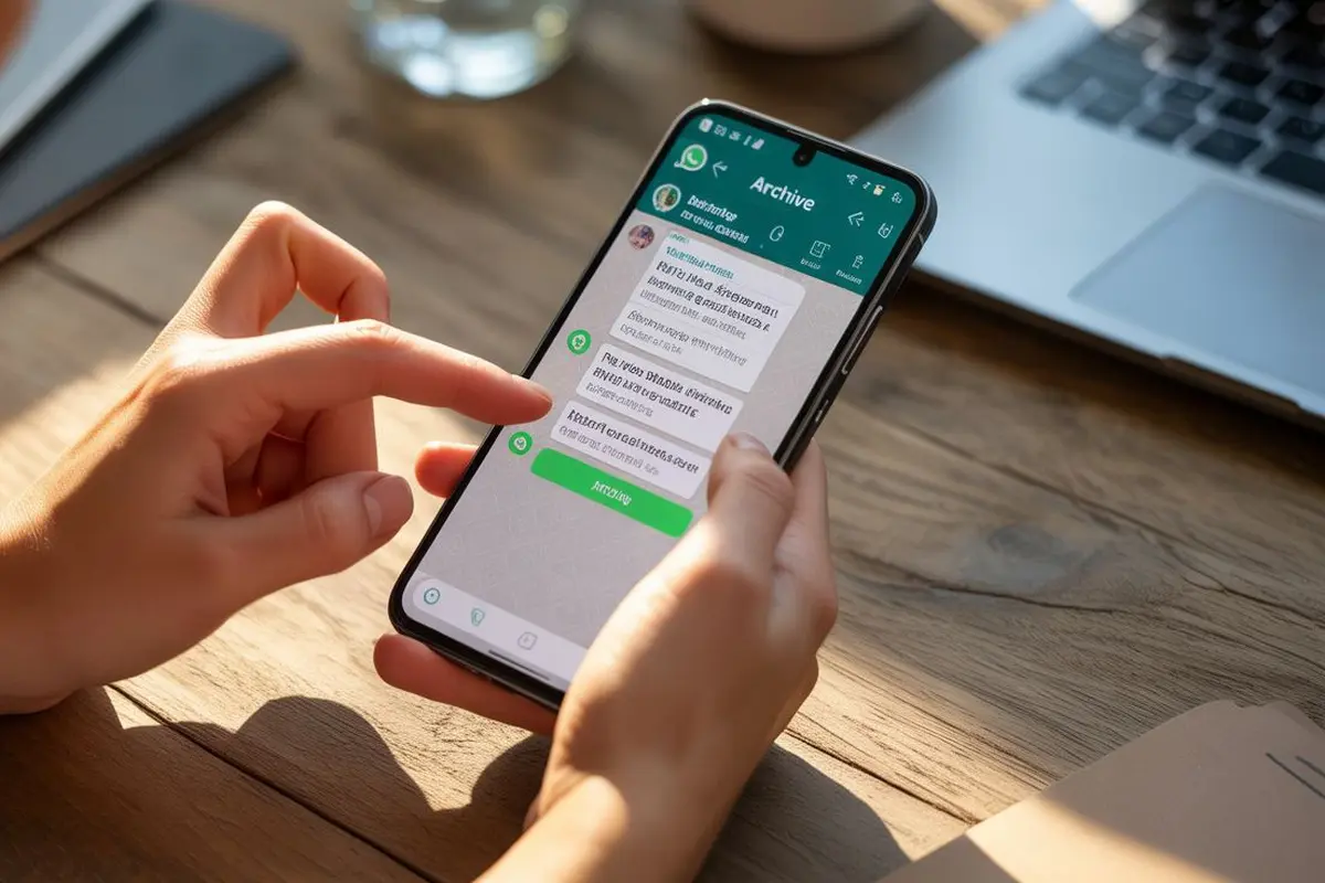 apa yang terjadi jika chat wa diarsipkan