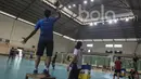 Suasana pemusatan latihan nasional voli putri jelang SEA Games di Padepokan Voli Sentul, Bogor, Rabu (17/5/2017). (Bola.com/Vitalis Yogi Trisna)