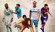 Ilustrasi - Pemain Paling Setia - Bagian 2 (Bola.com/Adreanus Titus)