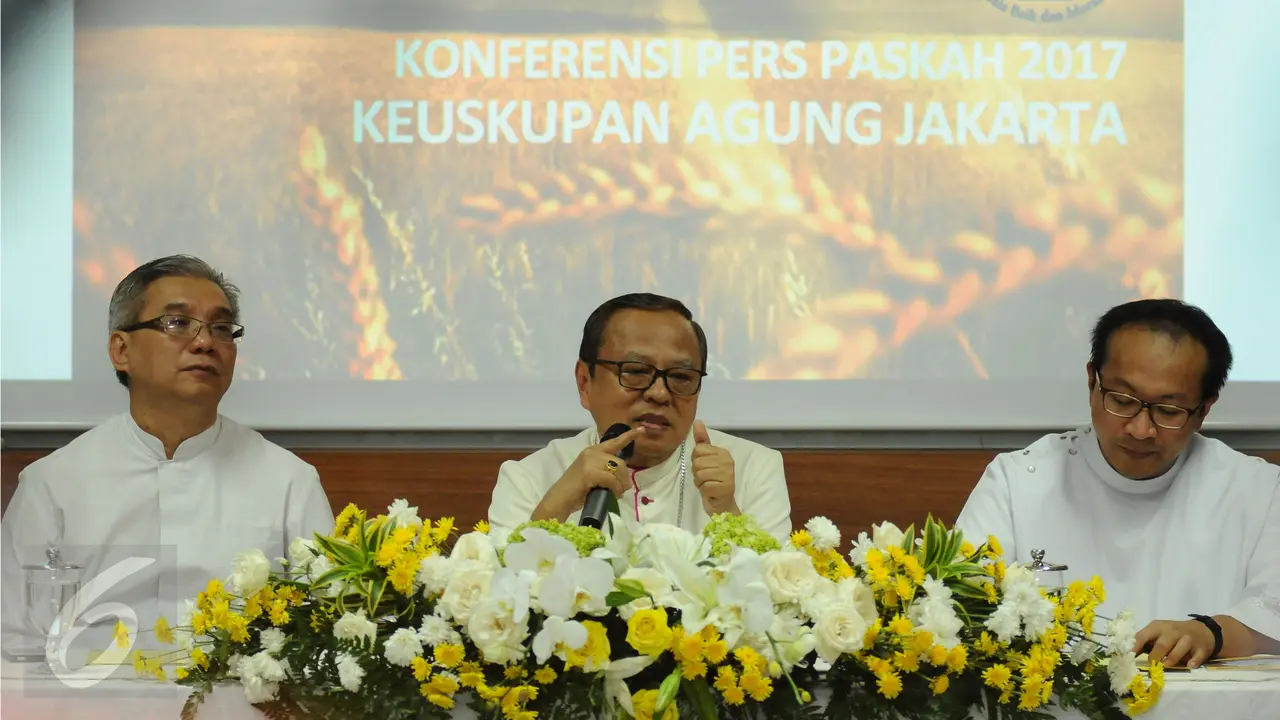 Keuskupan Agung Jakarta Sampaikan Pesan Paskah 2017