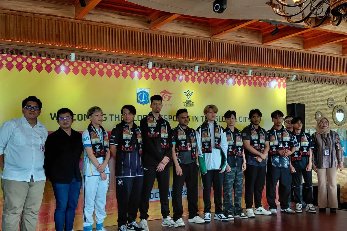 Sesi Foto saat Konferensi Pers FFWS Global Finals 2025, Senin (27/10/2025)