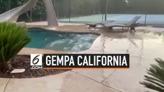 Gempa magnitudo 7,1 melanda California pada 5 Juli 2019. Sebelumnya, gempa bermagnitudo 6,4 mengguncang daerah yang sama.