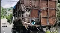 Miris, Video Truk Sampah Diduga di Bandar Lampung Bolong di Bagian Belakang dan Samping Jadi Viral