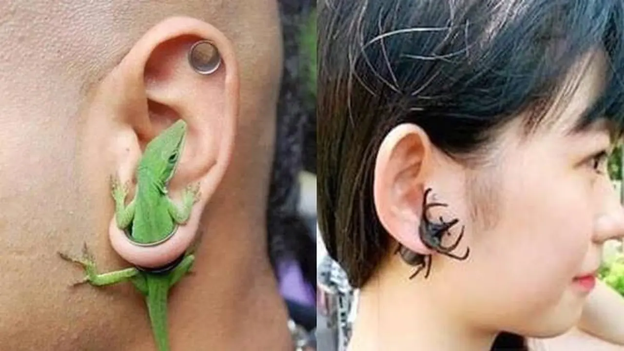 7 Potret Anting Nyeleneh Bertema Hewan Ini Antimainstream