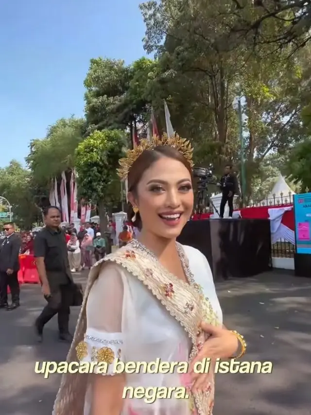 Potret Cynthia Ganesha di Rangkaian HUT RI ke-80