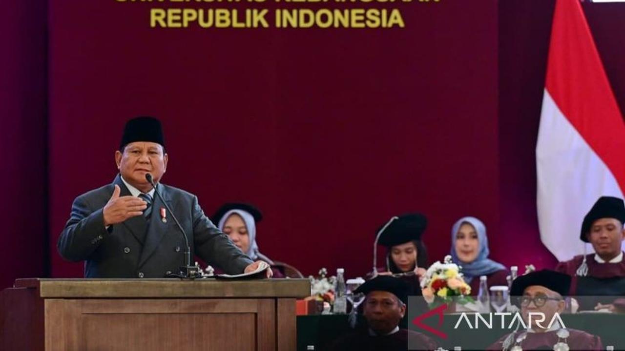 Prabowo Subianto: Bangsa Mustahil Makmur Jika Pemimpin Saling Hasut, Ibaratkan Tim Sepak Bola yang Solid