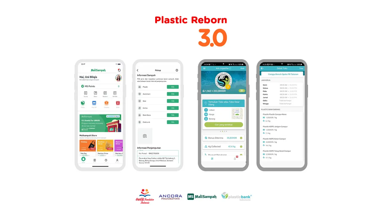 Plastic Bank Indonesia: Daur Ulang Sampah Berbasis Aplikasi