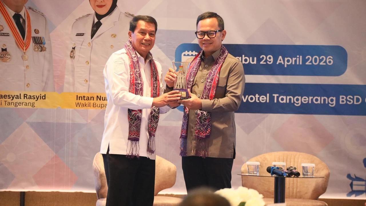 Wamendagri Bima Arya Sugiarto dalam Seminar Nasional Diskusi Aglomerasi Sustainable Aglo-City Summit 2026