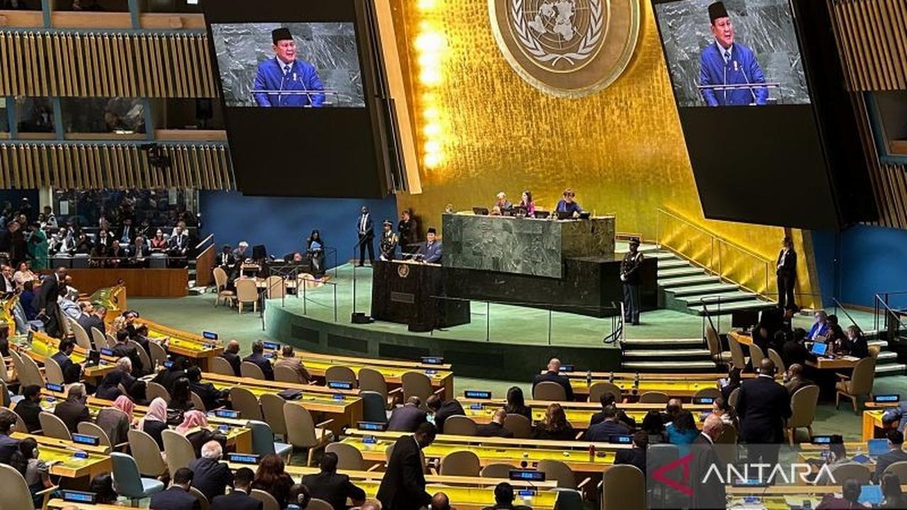 Kapan Pidato Prabowo di PBB? Indonesia Tawarkan Solusi Dua Negara, Jadi Role Model Diplomasi Dunia