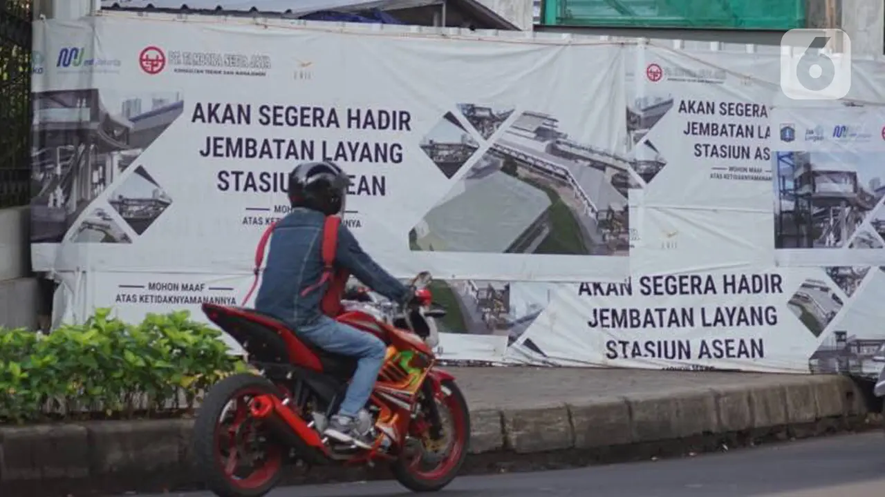 Habiskan Rp 30 Miliar, Begini Progres Pembangunan Skybridge MRT Asean-Halte CSW