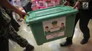 Kamis (12/10). PPP kubu Romi secara resmi mendaftar sebagai peserta pemilihan umum 2019. (Liputan6.com/Faizal Fanani)