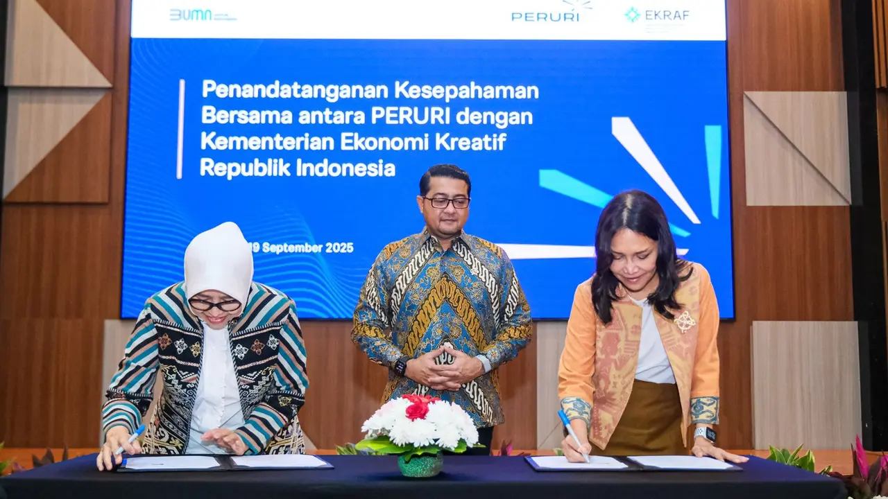 MoU antara Kementerian Ekraf dan Perum Peruri