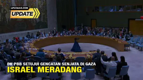 DK PBB Setujui Resolusi Gencatan Senjata di Gaza, Israel Meradang
