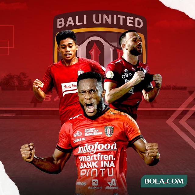 Bali United - Privat Mbarga, Rahmat Arjuna, dan Ilija Spasojevic