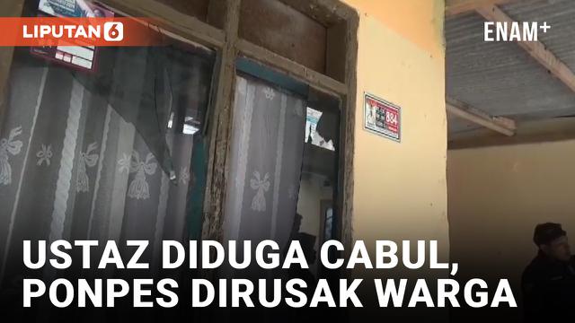 Geram! Warga Geruduk Ponpes di Purwakarta gegara Ustaz Diduga Cabuli Santriwati