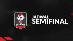 Berita motion grafis jadwal semifinal Piala Menpora 2021, Persija Jakarta hadapi PSM Makassar.