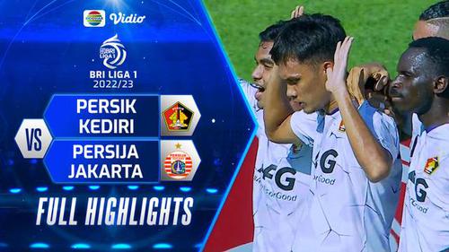 VIDEO: Highlights Kemenangan Persik Kediri atas Persija Jakarta di BRI Liga 1