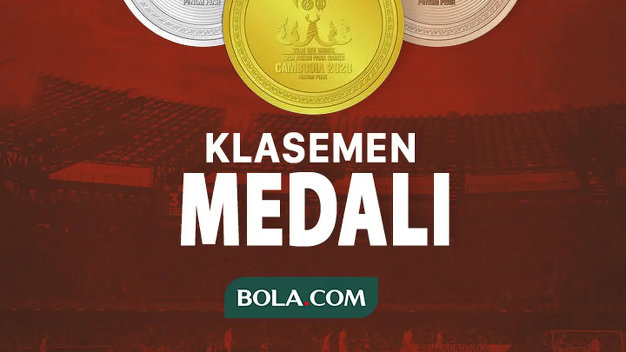SEA Games 2023 - Klasemen Perolehan Medali Sementara SEA Games 2023