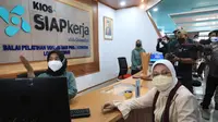 Menaker Resmikan Pembukaan KIOS SIAPkerja bagi Balai Pelatihan Vokasi dan Produktivitas (BPVP) se-Indonesia. (Istimewa)