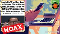 Cek Fakta: Hoaks Artikel Kepala KSP M Qodari Sebut Wapres Gibran Penuhi Syarat Jadi Nabi
