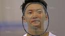 Ihsan Maulana salah satu andalan Indonesia pada SEA Games 2017 saat berlatih di Cipayung, Jakarta Timur, Senin (14/8/2017). Tim Bulutangkis akan ikut pada dua event besar yaitu SEA Games 2017 dan BWF World Championship. (Bola.com/Nicklas Hanoatubun)