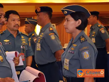 Citizen6, Surabaya: Dari jumlah total 181 orang Casis yang mengikuti sidang Pantukhir terdapat 4 casis dari Korps Wanita Angkatan Laut (Kowal). (Pengirim: Kobangdikal).