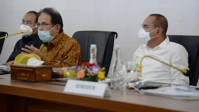 Gubernur Edy dan Menteri ATR/Kepala BPN, Sofyan A Djalil