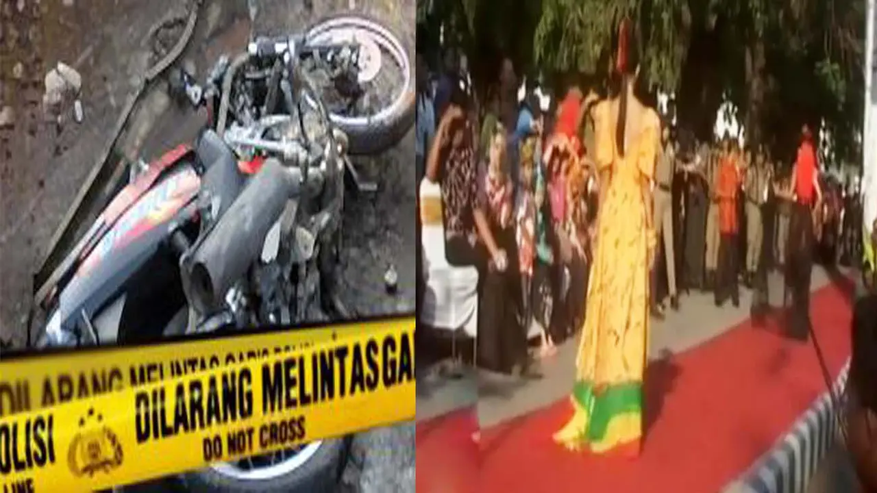 Pengendara Motor Sekarat hingga Pagelaran Batik di Trotoar