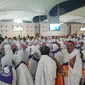 Rombongan Pertama Jemaah Haji Gelombang Kedua Tiba di Jeddah (Foto: Liputan6/Nurmayanti)