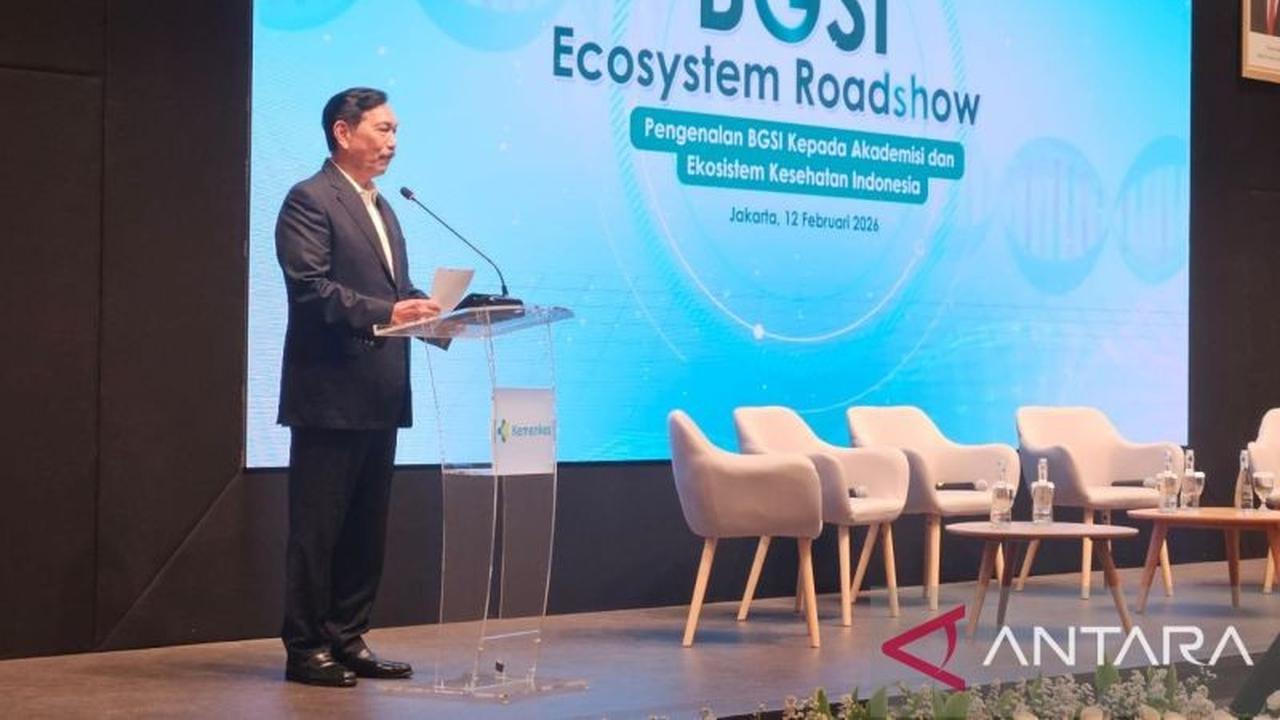 Luhut Dorong Ekosistem Genomik Terintegrasi Demi Daya Saing Global Indonesia