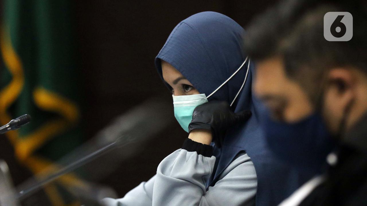 FOTO: Sidang Lanjutan Pinangki Sirna Malasari Simak Kesaksian Andi Irfan Jaya