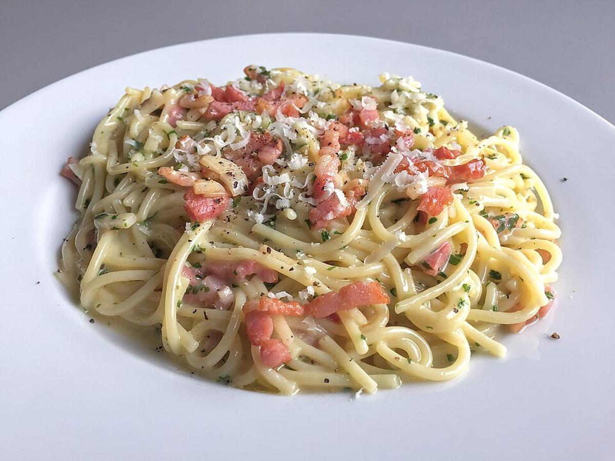 Ilustrasi Spaghetti alla Carbonara