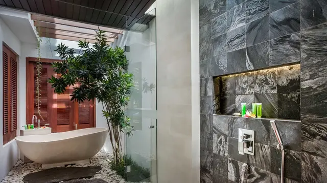 8 Inspirasi Menata Kamar Mandi Agar Serasa di Hotel Mewah