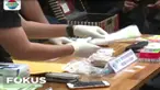 Meski tidak ditemukan barang bukti sabu, polisi mengamankan bukti lain berupa korek api, bong, dan juga pipet bekas pakai.