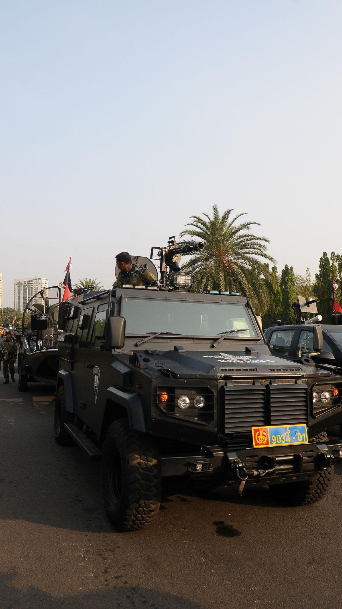 Upacara parade dan defile HUT ke-78 TNI Tahun 2023 akan mengerahkan 4.630 personel pasukan dan 130 Alutsista.