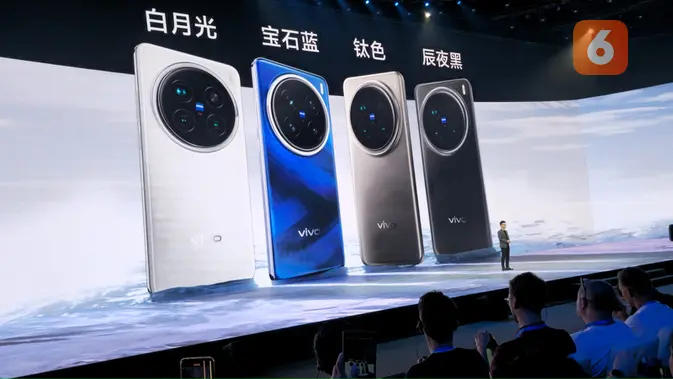 <p>Vivo X200 Series Meluncur Global dengan Teknologi Kamera Periskop 200MP dan RAM Canggih! (Liputan6.com/ Yoga Nugraha)</p>