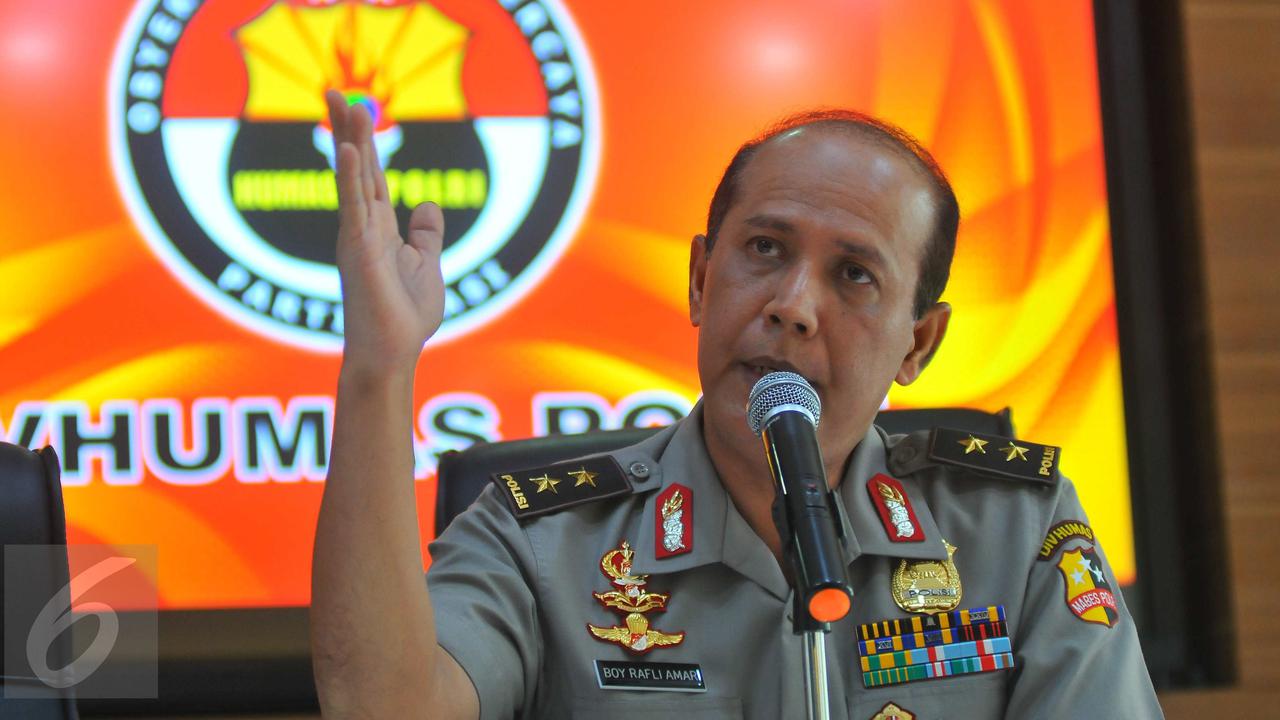 Kepala Divisi Hubungan Masyarakat Polri Irjen Boy Rafli Amar