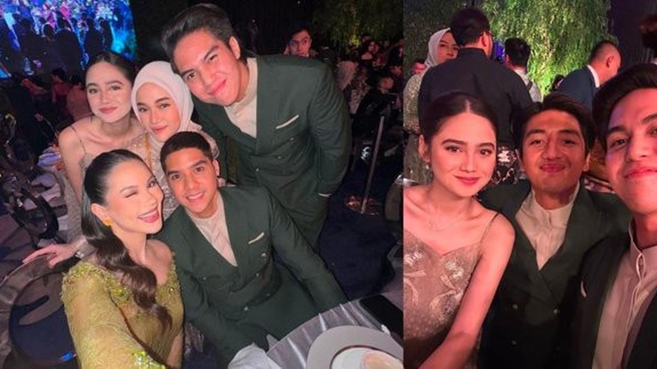 Foto-foto Kebersamaan El Rumi dan Syifa Hadju di Acara Resepsi Thariq Halilintar & Aaliyah Massaid, Bikin Heboh Netizen