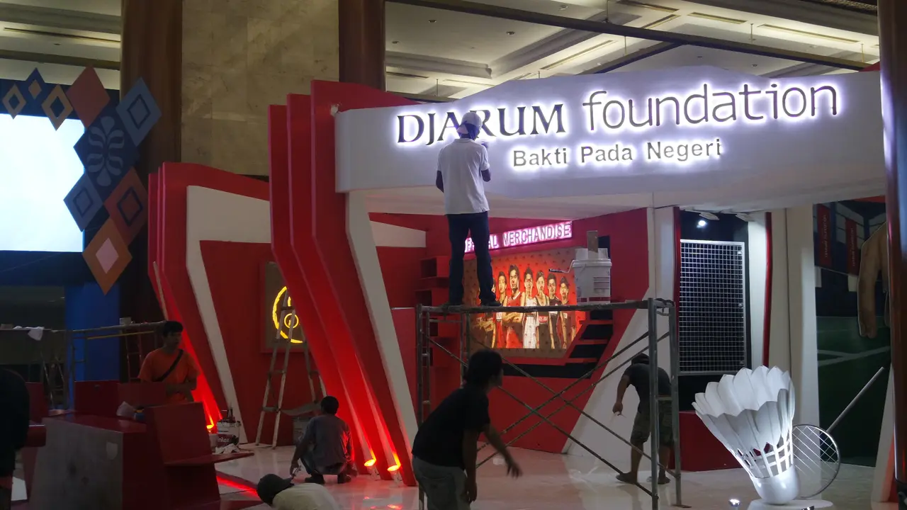 Booth Sponsor Indonesia Open 2017