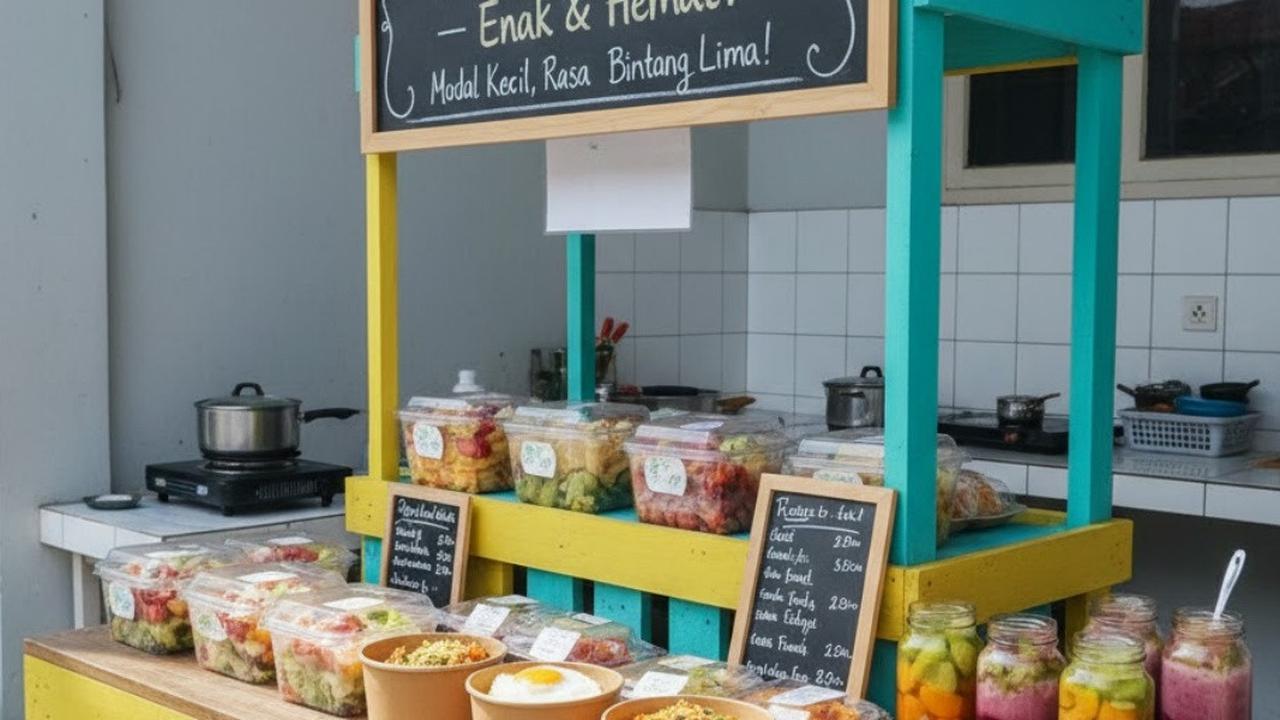 10 Cara Memulai Usaha Makanan Rumahan Modal di Bawah Rp 5 Juta, dari Riset hingga Promosi