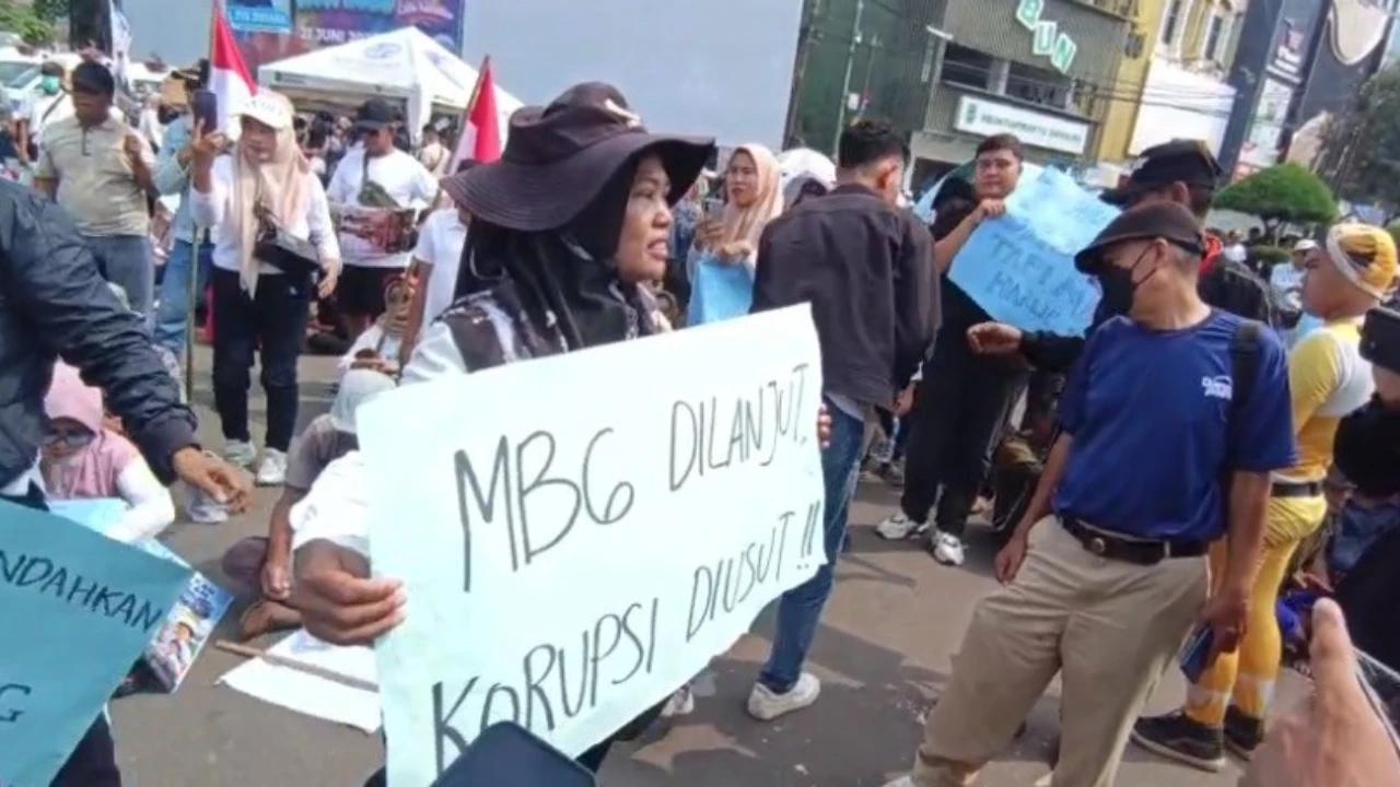 Ratusan Warga Lampung Gelar Aksi Damai Dukung Program MBG