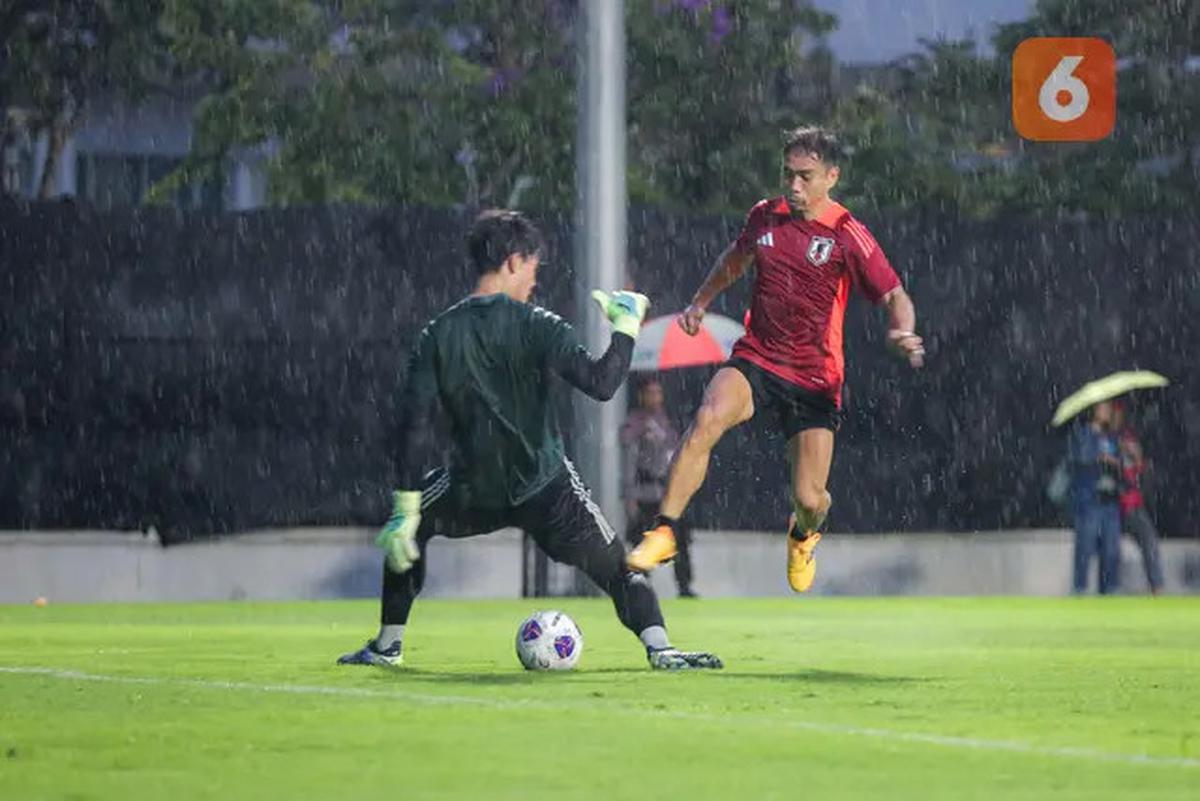 Foto: Langsung Tancap Gas! Jepang Gelar Latihan Perdana Jelang Lawan Timnas Indonesia di Kualifiaksi Piala Dunia 2024