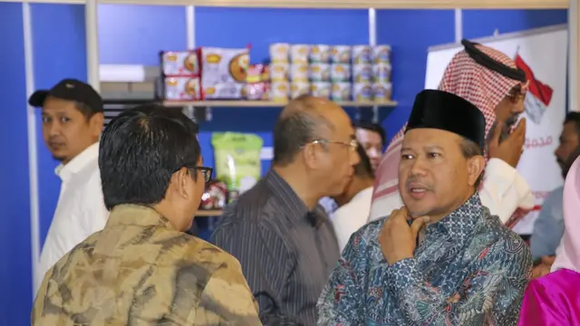 Konsul Jenderal RI di Jeddah Eko Hartono di Jeddah, Arab Saudi. Eko menyebutkan proporsi produk Indonesia yang dikonsumsi jamaah haji Indonesia masih sangat kecil, baru sekitar 10 persen. (Dok Kemenag)