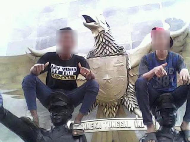 Mengenal Tugu Sudjono Lokasi Foto Abg Duduki Patung Pahlawan News Liputan6 Com