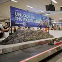 Jelang Pertamina Grand Prix of Indonesia 2026, Atmosfer Balap Terasa Hidup di Bandara Lombok