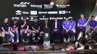 Konferensi pers final IBL 2024 di Senayan Park, Jakarta, Selasa (30/7/2024). (Bola.com/Abdul Aziz)