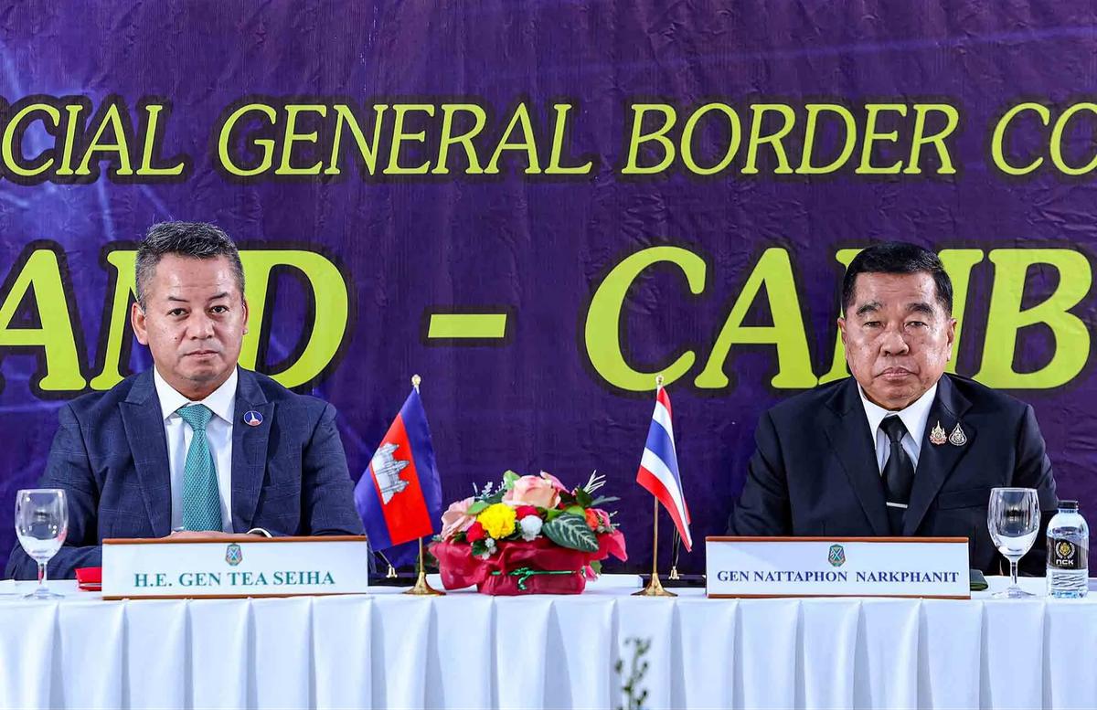 FOTO: Thailand dan Kamboja Sepakati Gencatan Senjata di Perbatasan