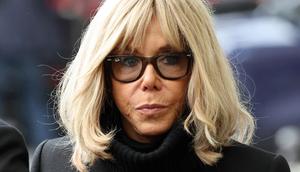 Ibu Negara Prancis alias istri dari Presiden Emmanuel Macron, Brigitte Macron, saat berada di Paris pada 13 November 2025. (Dok. AP/Ludovic Marin)